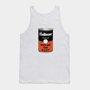 Baltimore Orioles Soup Can Tank Top